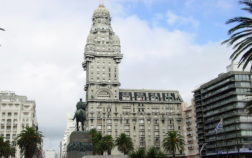 En el centro de Montevideo