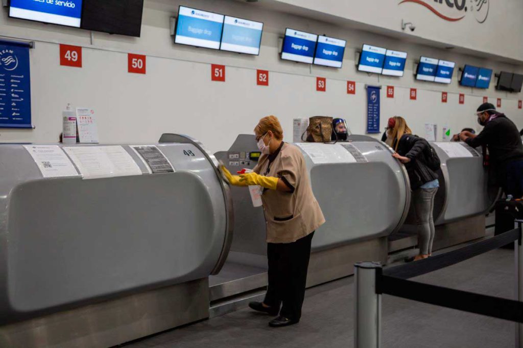 Limpieza de aeropuertos