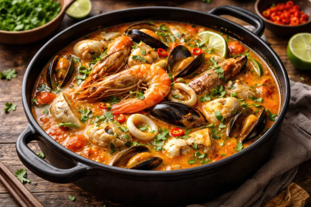 Brazilian moqueca baiana