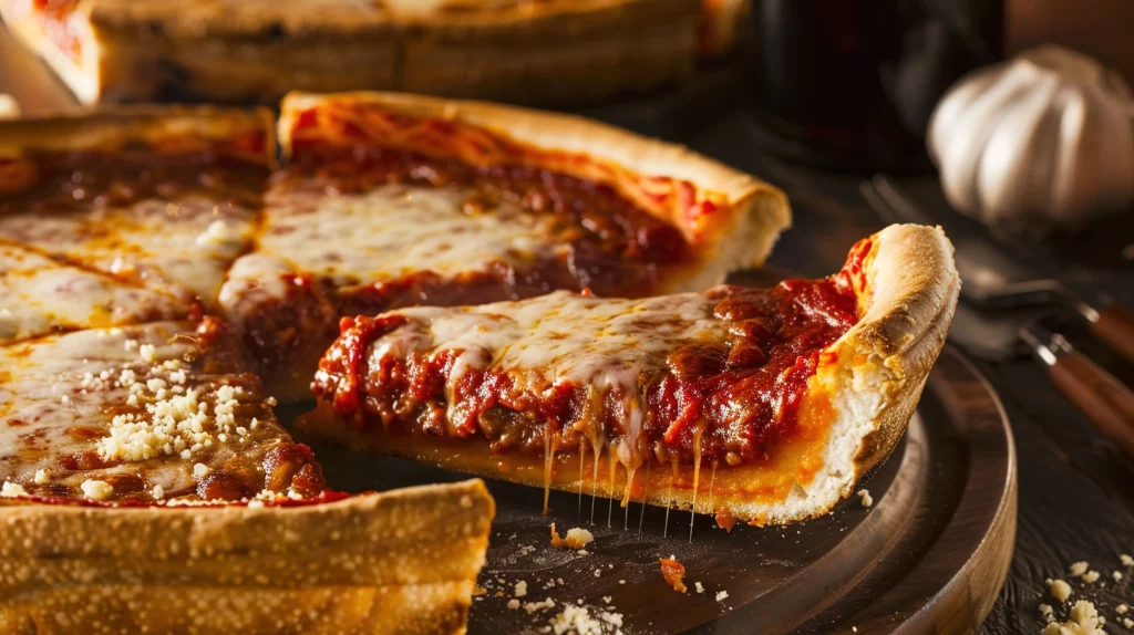 Deep-Dish Pizza