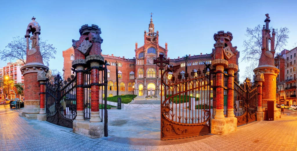 Hospital Sant Pau en Barcelona