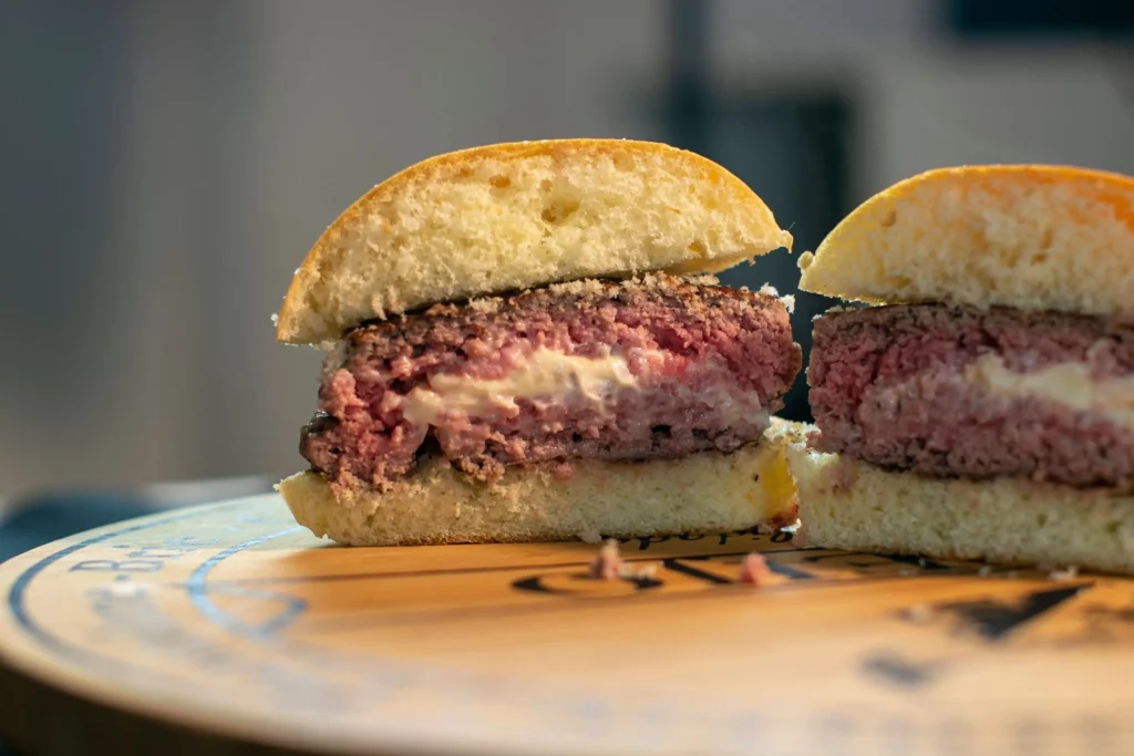 Jucy-Lucy Burger: Hamburguesa con queso dentro de la carne