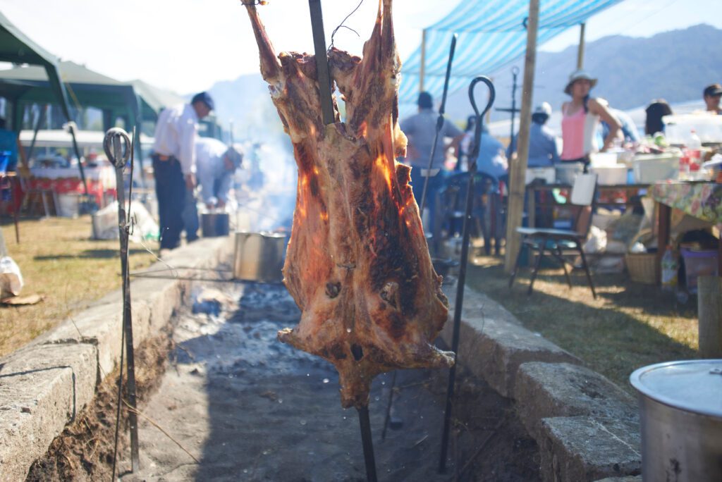 cordero al palo chileno