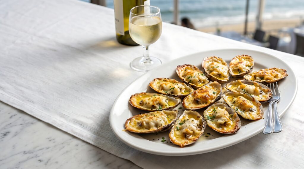 Machas a la Parmesana