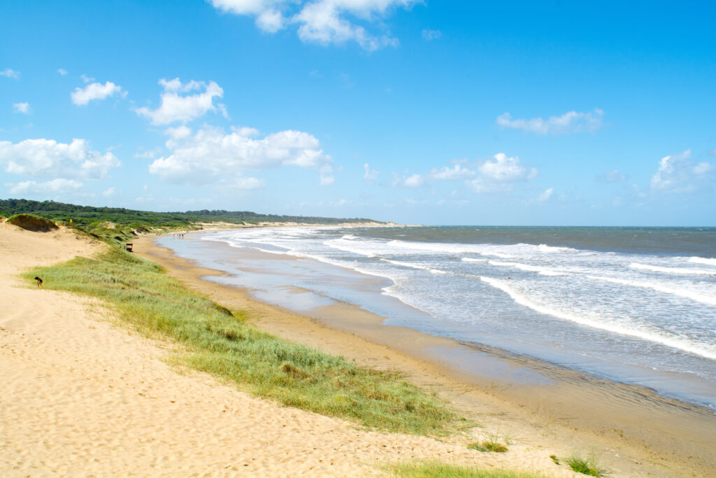 Playa Grande en el Parque Nacional Santa Teresa, Rocha, Uruguay